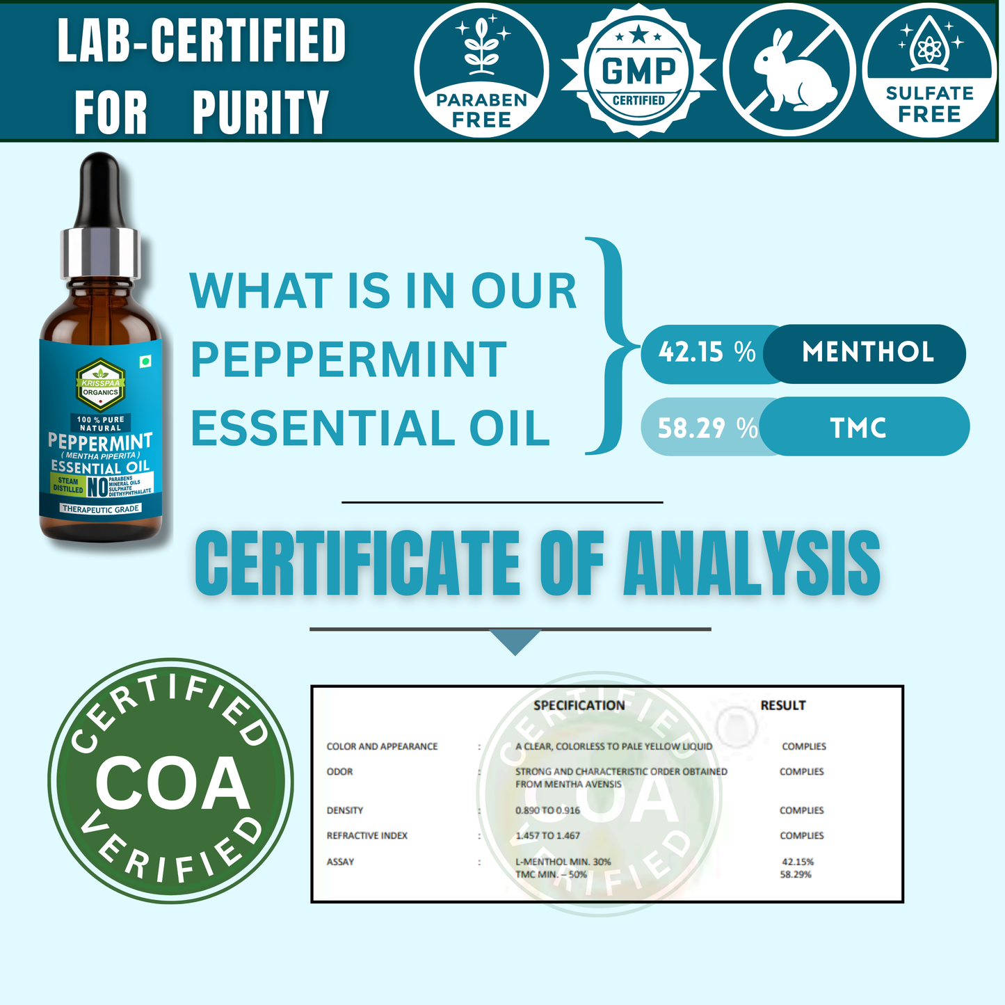 krisspaa organics peppermint (15 ml) (Copy)